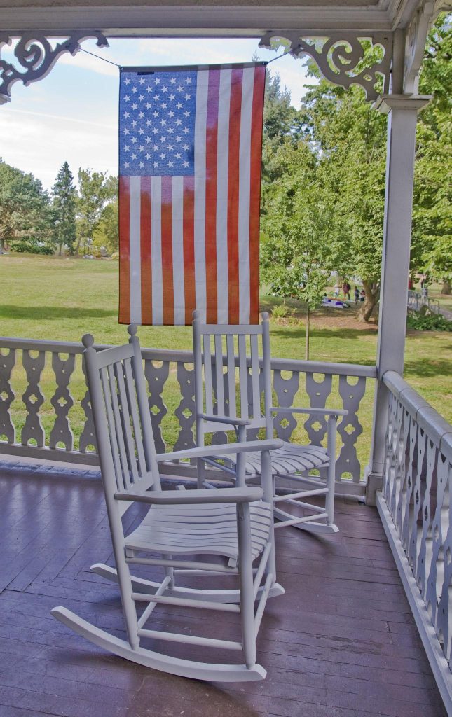 american front porch culture