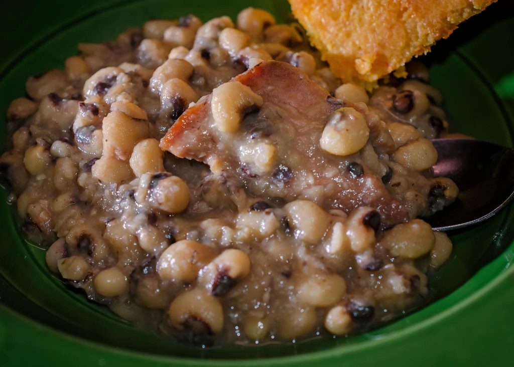 black-eyed peas for good luck