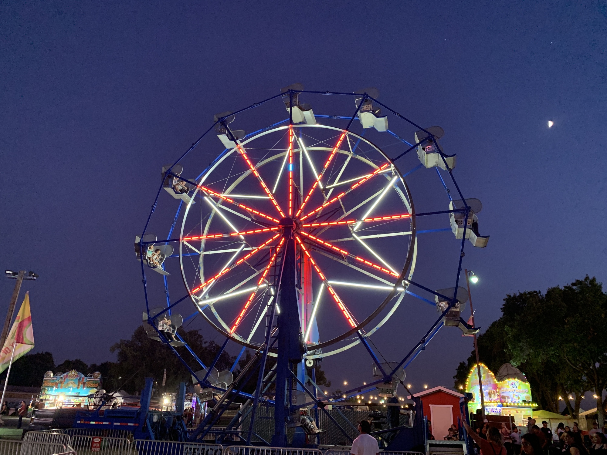 County Fairs in America Ferris wheel
